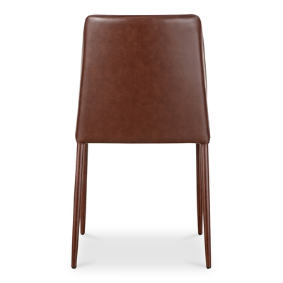 product image for Nora Chair Smoked Cherry Vegan Leather Dining - Set of 2 41