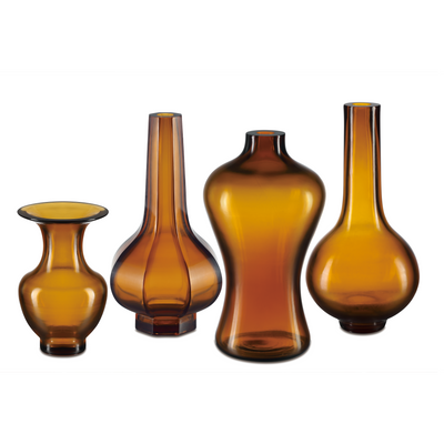 product image for Amber Gold Peking Vase By Currey Company Cc 1200 0679 12 14