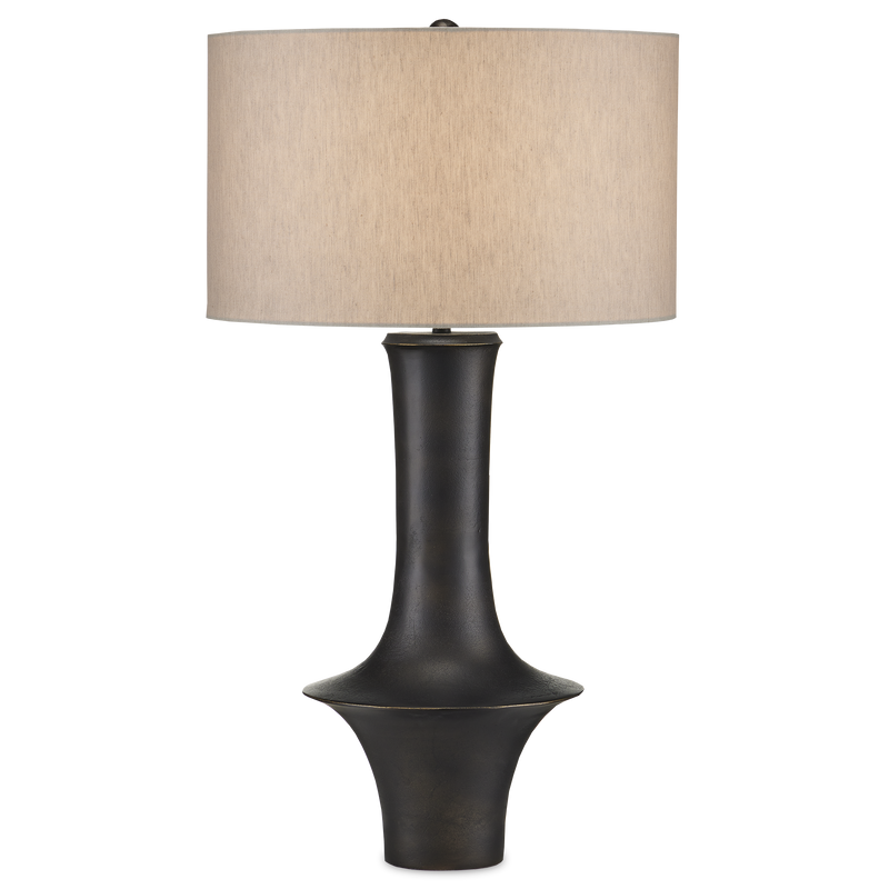 media image for Silvestri Black Table Lamp By Currey Company Cc 6000 0888 1 270
