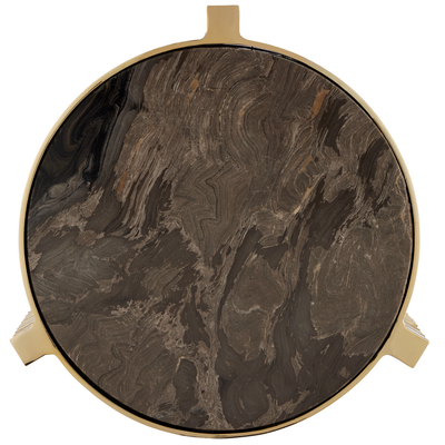 product image for Corrado Cappuccino Marble Accent Table By Currey Company Cc 4000 0180 4 40