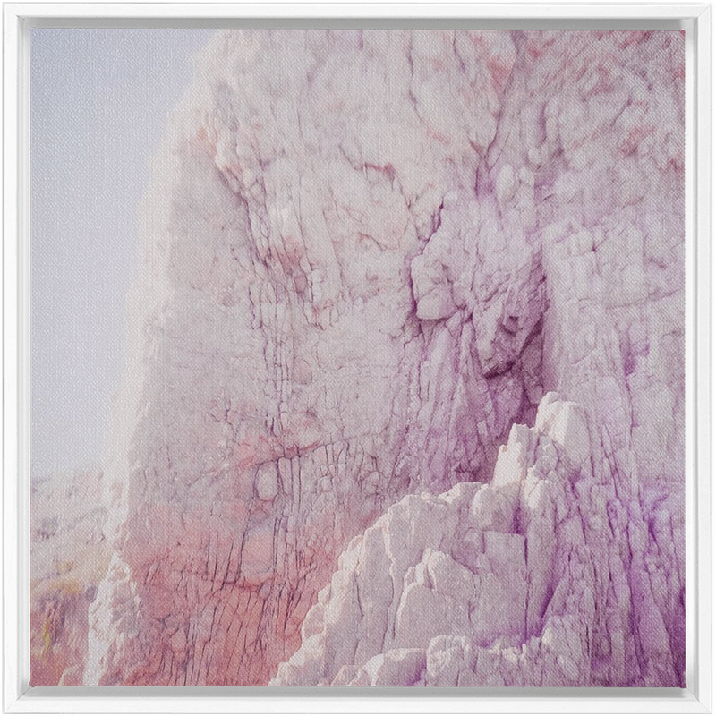 media image for White Cliff Framed Canvas 246