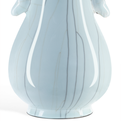 product image for Celadon Crackle Deer Heads Vase By Currey Company Cc 1200 0694 4 84
