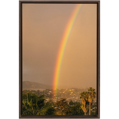 product image for Rainbow 2 Framed Stretched Canvas 22
