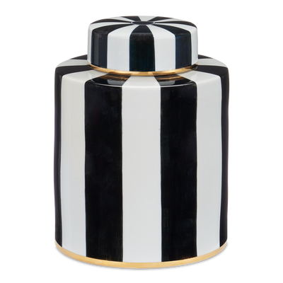 product image for Rayures Tea Canister By Currey Company Cc 1200 0822 1 77