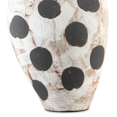 product image for Dots White Black Bowl By Currey Company Cc 1200 0708 12 10