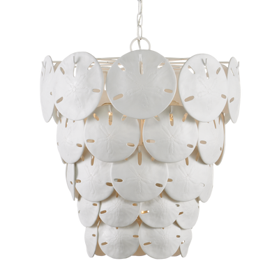product image of Tulum White Chandelier By Currey Company Cc 9000 1113 1 535