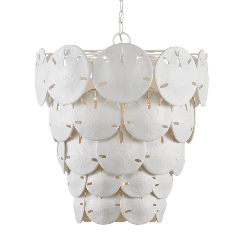 media image for Tulum White Chandelier By Currey Company Cc 9000 1113 1 255