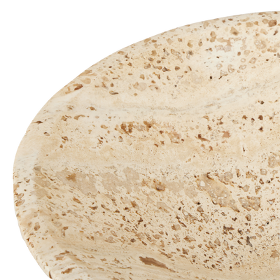 product image for Lubo Travertine Bowl By Currey Company Cc 1200 0811 7 74