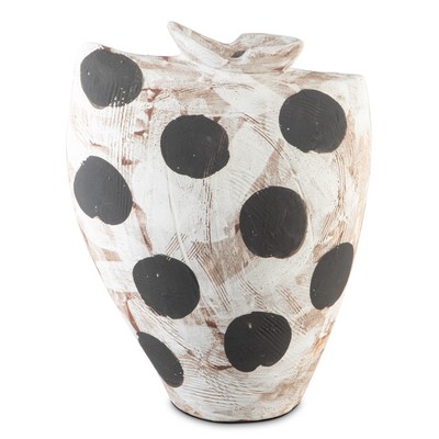product image for Dots White Black Bowl By Currey Company Cc 1200 0708 2 84