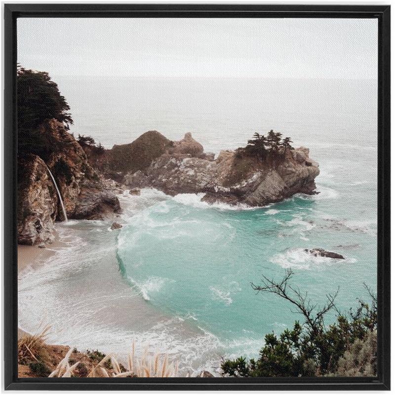 media image for Big Sur Framed Canvas 27