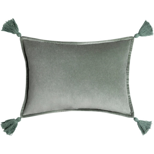 media image for Cotton Velvet Tassel Pillow 5 271