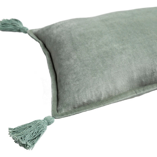 media image for Cotton Velvet Tassel Pillow 12 236