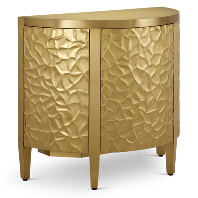 product image for Auden Brass Demi Lune Cabinet By Currey Company Cc 3000 0244 3 43