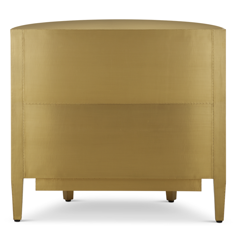 media image for Auden Brass Demi Lune Cabinet By Currey Company Cc 3000 0244 5 238