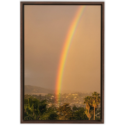 product image for Rainbow 2 Framed Stretched Canvas 43