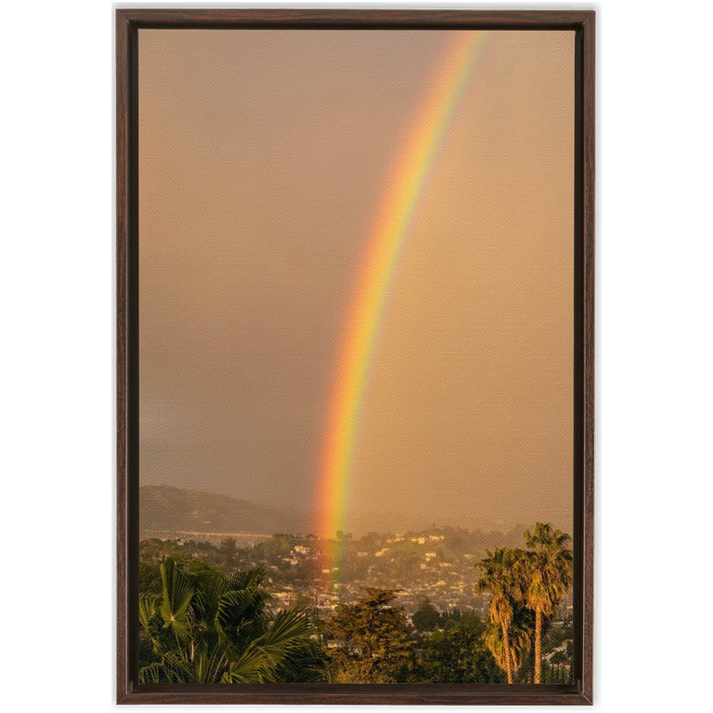 media image for Rainbow 2 Framed Stretched Canvas 233