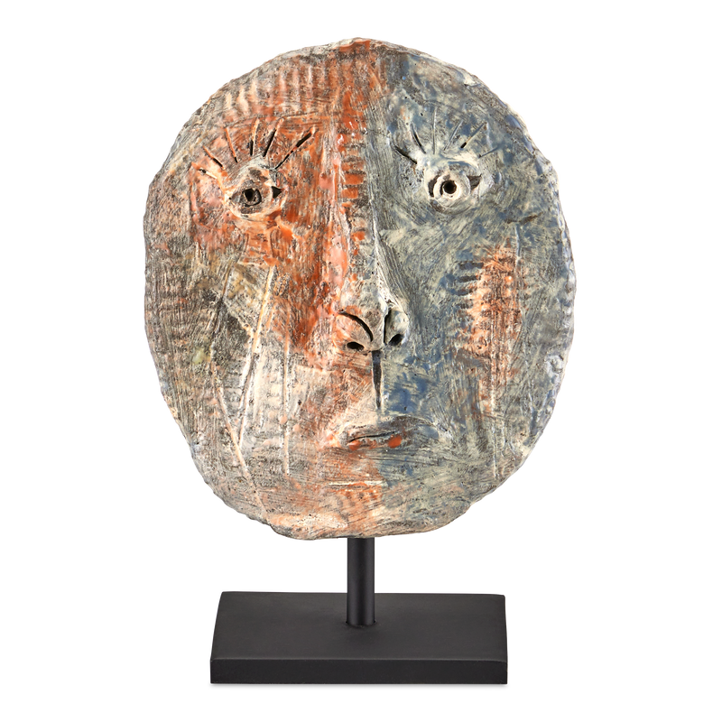 media image for Artisan Face Disc By Currey Company Cc 1200 0851 1 256