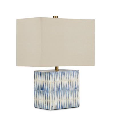product image for Nadene Blue White Table Lamp By Currey Company Cc 6000 0887 2 71