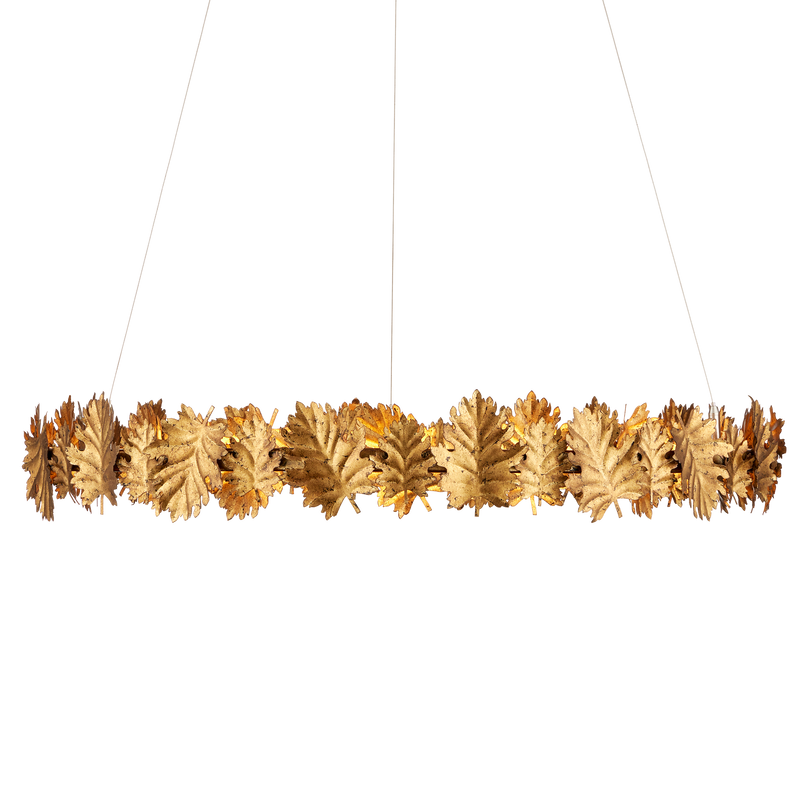 media image for English Oak Chandelier By Currey Company Cc 9000 1145 3 299