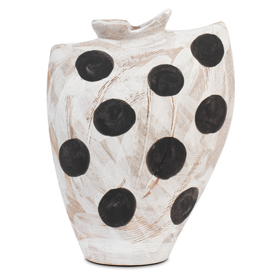 product image for Dots White Black Bowl By Currey Company Cc 1200 0708 13 74