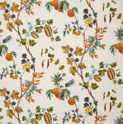 product image for Orchard Linen Fabric in Sienna 87