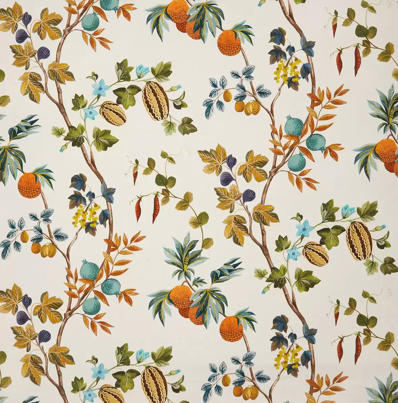 media image for Orchard Linen Fabric in Sienna 245