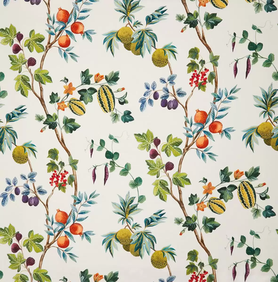 product image for Orchard Linen Fabric in Leaf Green 13