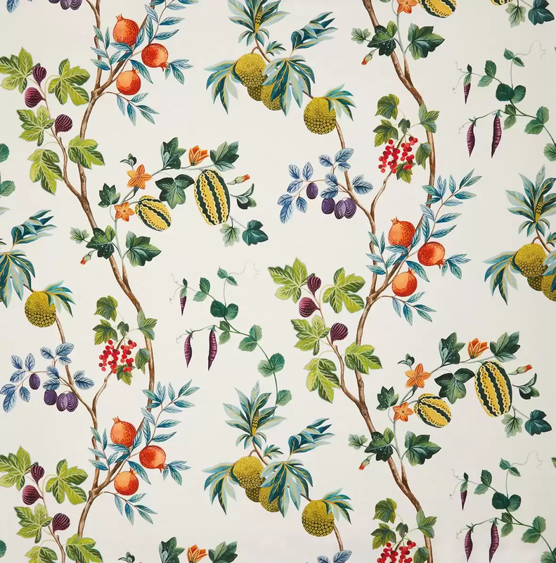 media image for Orchard Linen Fabric in Leaf Green 290