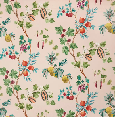 product image for Orchard Linen Fabric in Blush 98