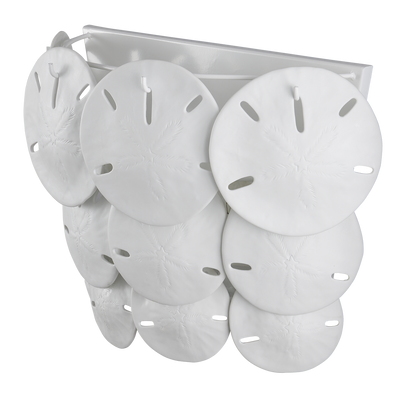 product image for Tulum White Wall Sconce By Currey Company Cc 5000 0234 3 56