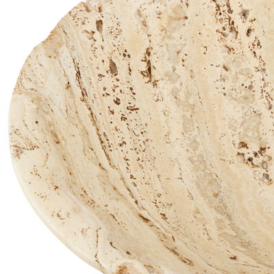 product image for Lubo Travertine Bowl By Currey Company Cc 1200 0811 8 69