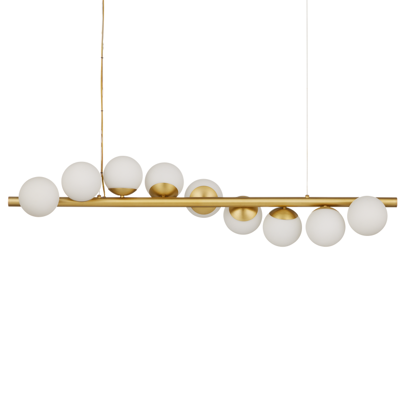 media image for Barcarolle Linear Chandelier By Currey Company Cc 9000 1172 2 249