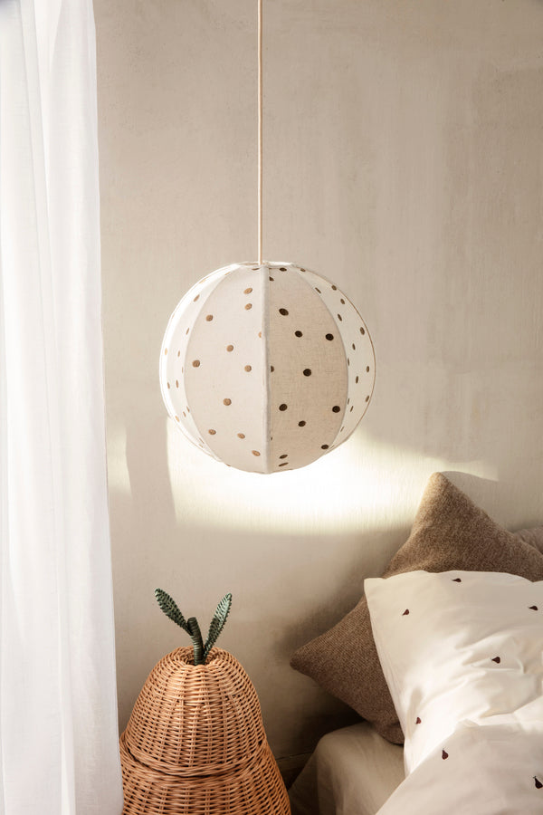 media image for Dots Textile Lampshade 224