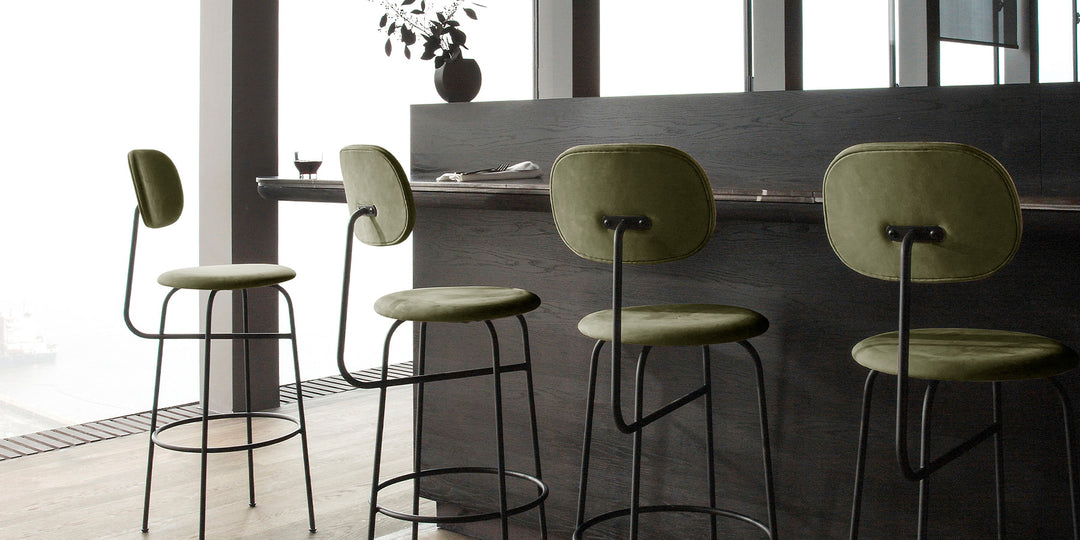 Elegant Modern Bar and Counter Stools Burke Decor BURKE DECOR