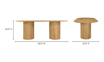 product image for povera dining table by bd la mhc jd 1045 02 10 22