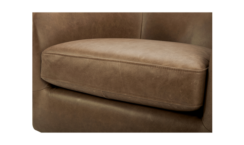 media image for Oscy Leather Swivel Chair 6 230