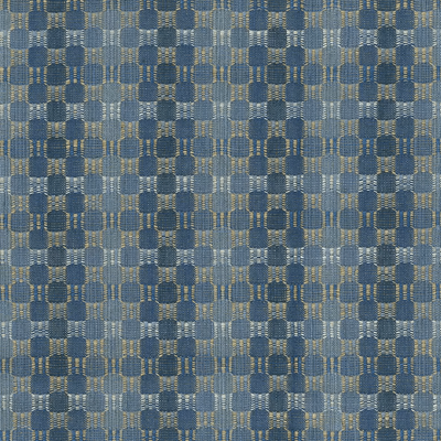 product image of Sample Montsoreau Weaves Boulbon Fabric in Blue 597