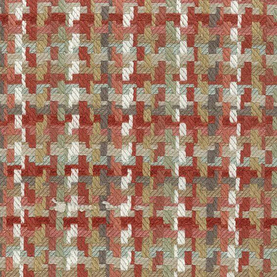 product image for Dallimore Weaves Hadlow Coral/Taupe Fabric 43