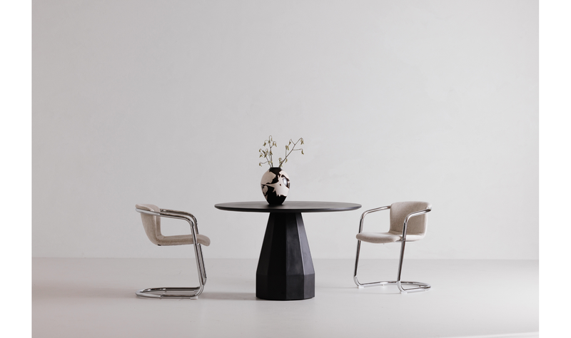media image for Freeman Blended Cream Dining Chair Set of 2 - 10 294