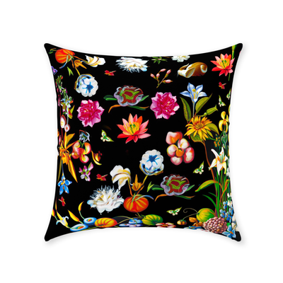 product image for Bright Florals Throw Pillow 43