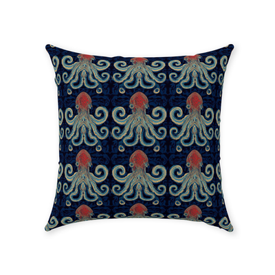 product image for Octopi Throw Pillow 9