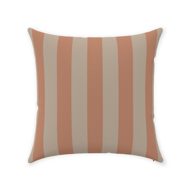 product image for Peach Stripe Throw Pillow 80