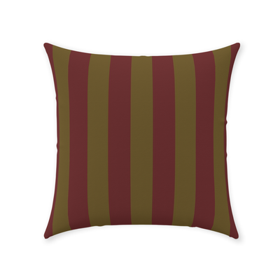 product image for Olive Stripe Throw Pillow 25