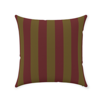 product image for Olive Stripe Throw Pillow 93