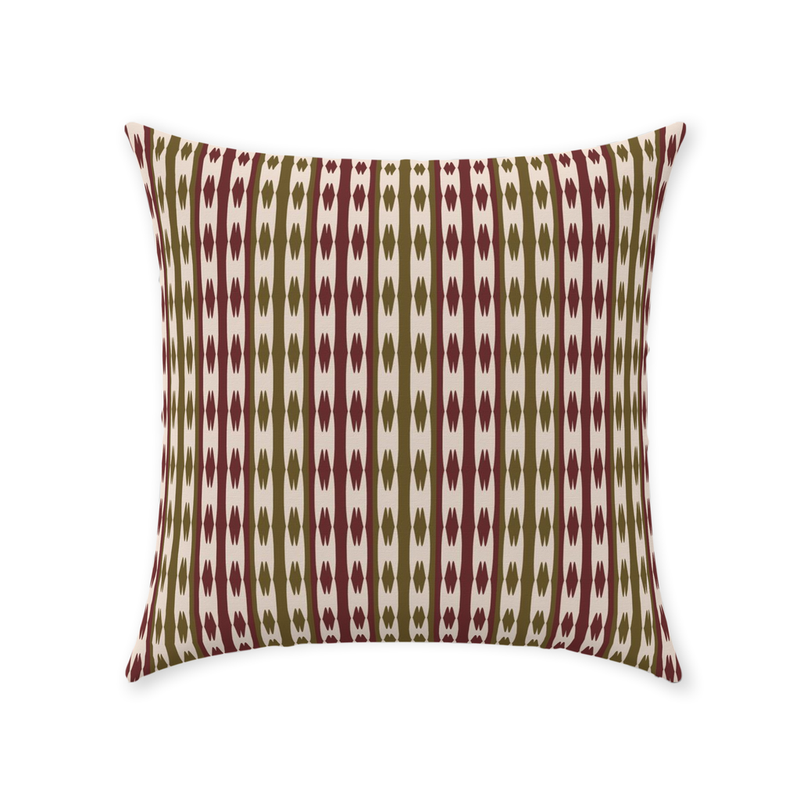 media image for Harlequin Stripe Throw Pillow 248