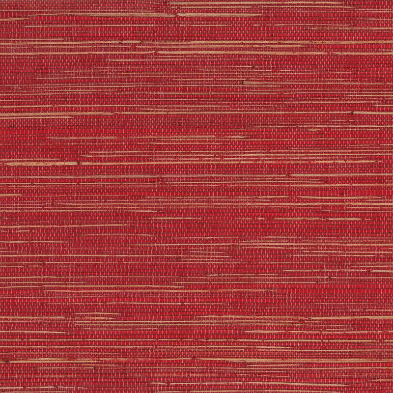 media image for Kanoko Grasscloth II Wallpaper in Red 259