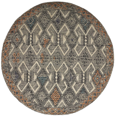 product image for Binada Hand Tufted Black and Ivory Rug by BD Fine Flatshot Image 1 32