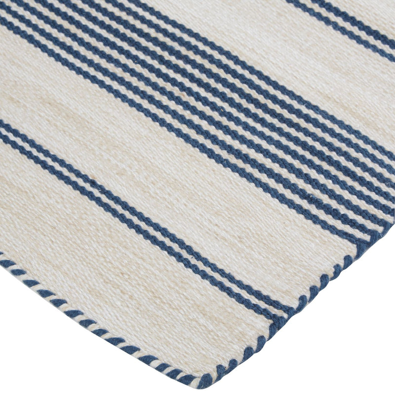 media image for Granberg Hand Woven Blue and Ivory Rug by BD Fine Corner Image 1 236