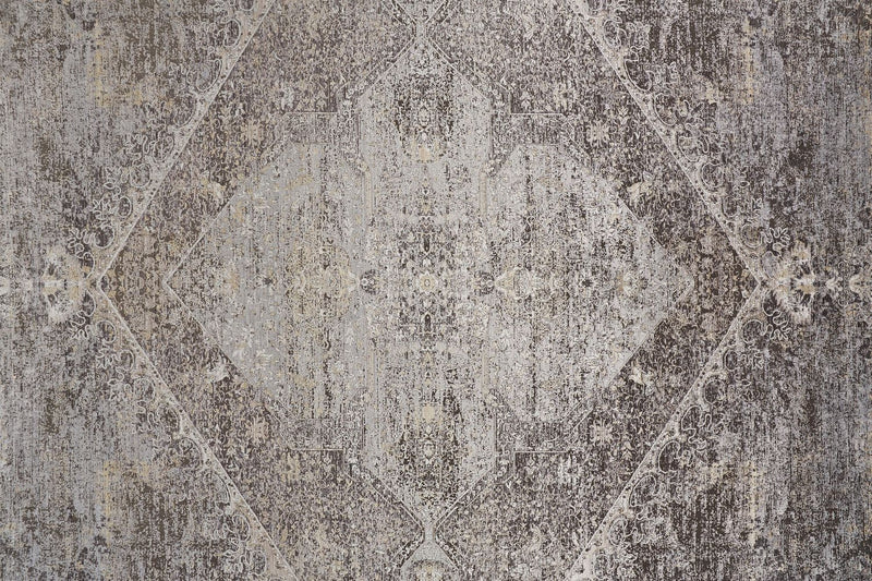 media image for Melmas Gray and Silver Rug by BD Fine Texture Image 1 23
