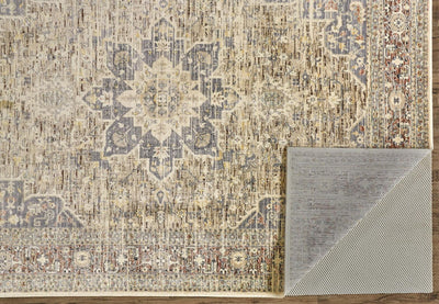product image for Huron Gray and Tan Rug by BD Fine Fold Image 1 8
